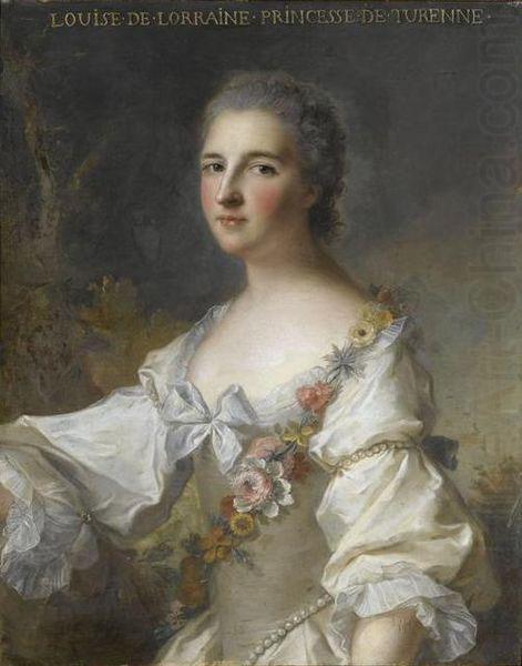 Jjean-Marc nattier Portrait of Louise Henriette Gabrielle de Lorraine Princesse de Turenne, Duchess of Bouillon china oil painting image